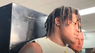 Steelers Rookie Broderick Jones Gets First-Hand Look At What It Is Like Being Traded (Steelers News). Photo by Pittsburgh Sports with Amanda G / YouTube